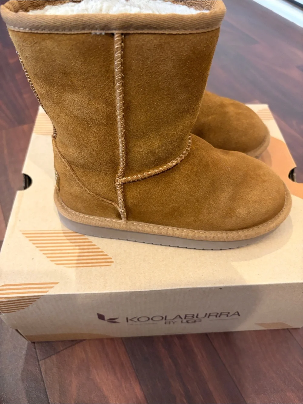 Koolaburra by UGG Koola Short Boots Chestnut - Kids